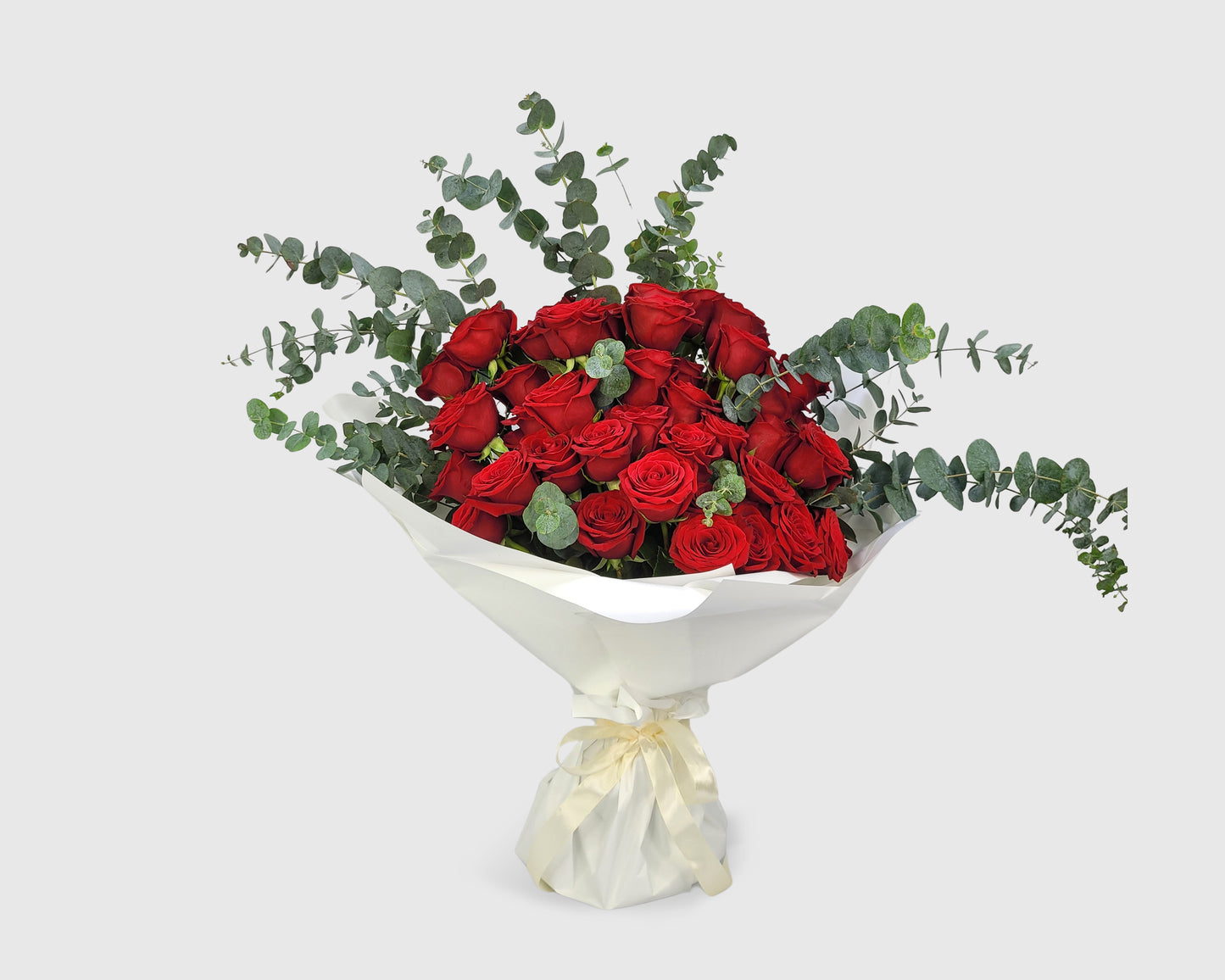 Red Roses Garden Bunch