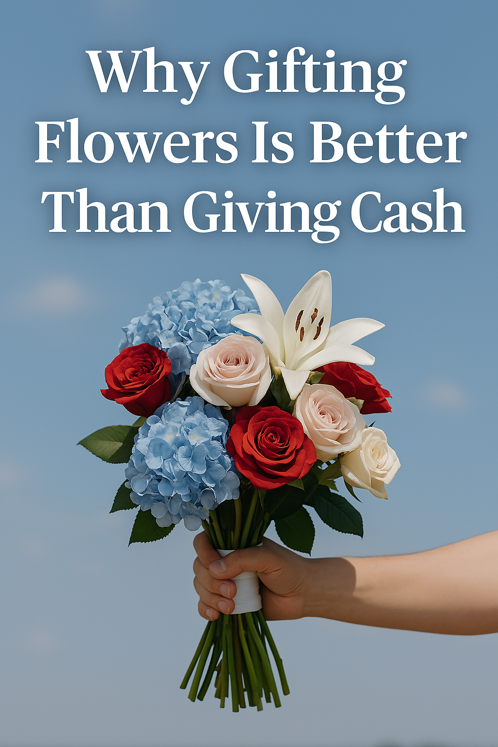 Why Gifting Flowers Is Better Than Giving Cash