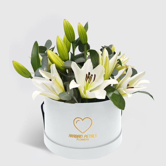 White Lily Large Box
