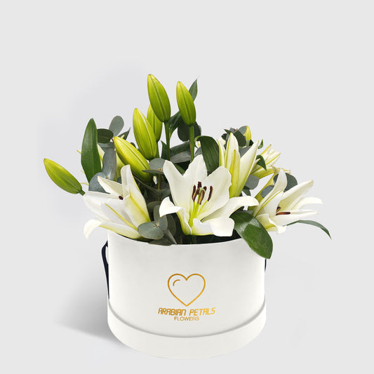 White Lily Medium Box