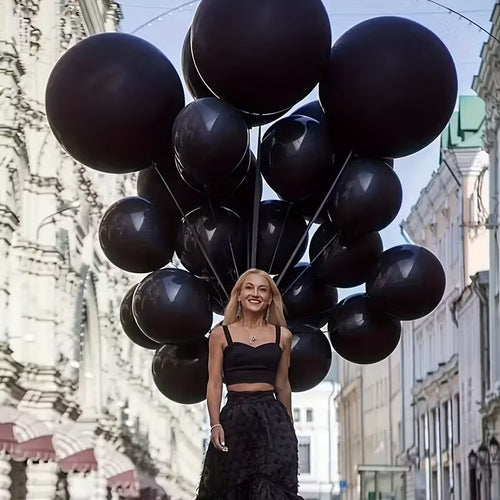 Black Balloon Garland 5Pcs Set
