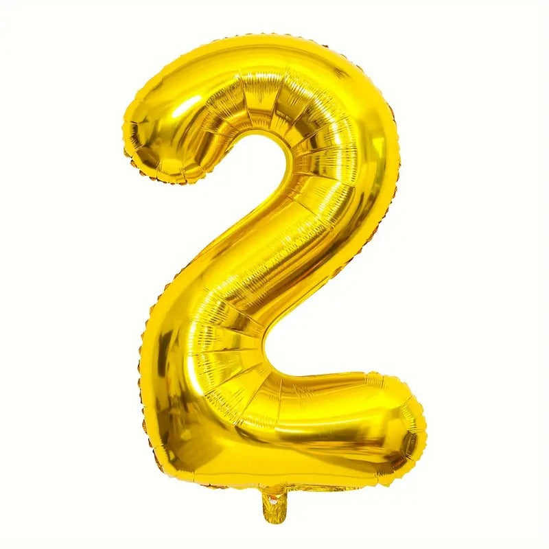 Number 2 Helium Balloon