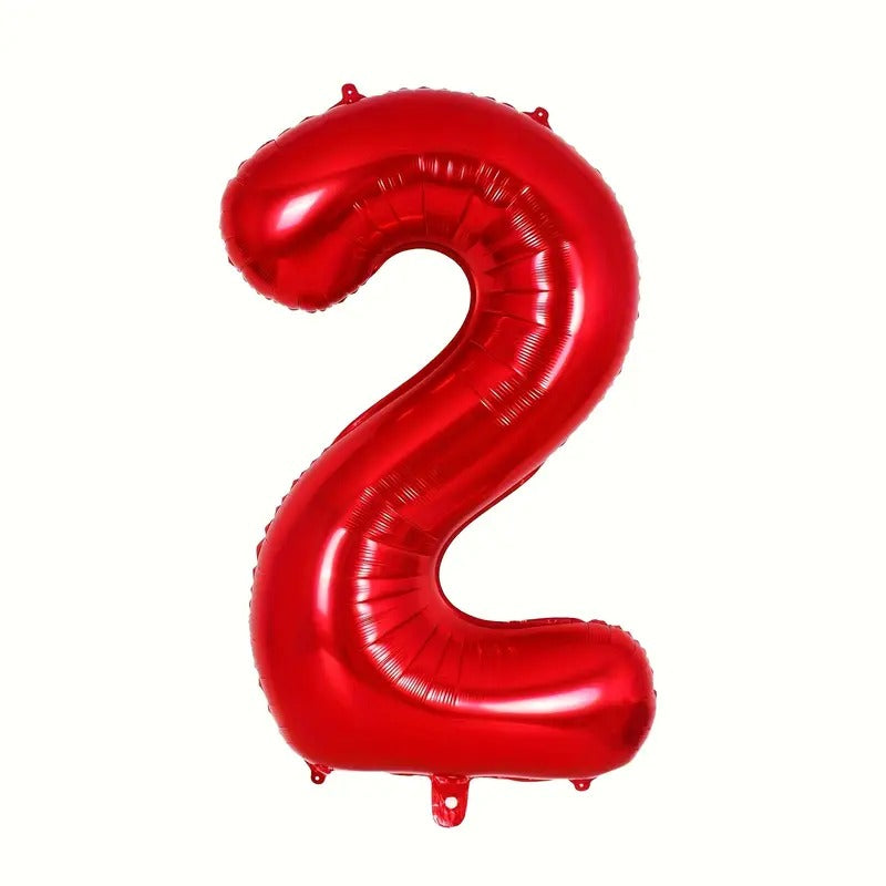 Number 2 Helium Balloon