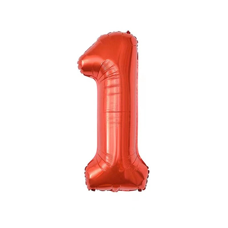 Number 1 Helium Balloon