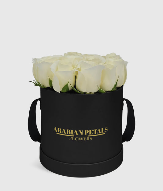 Classic White Roses Large Box
