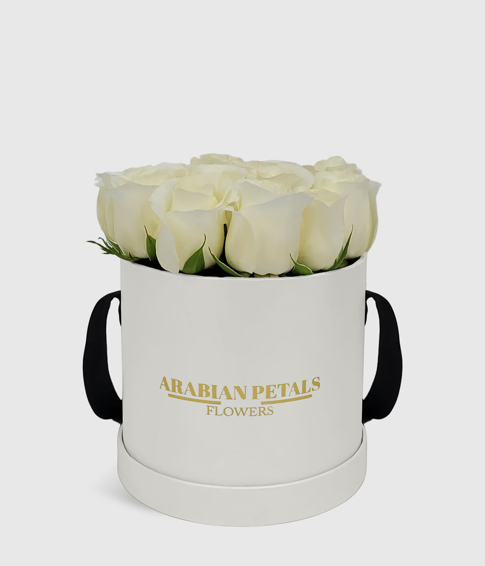Classic White Roses