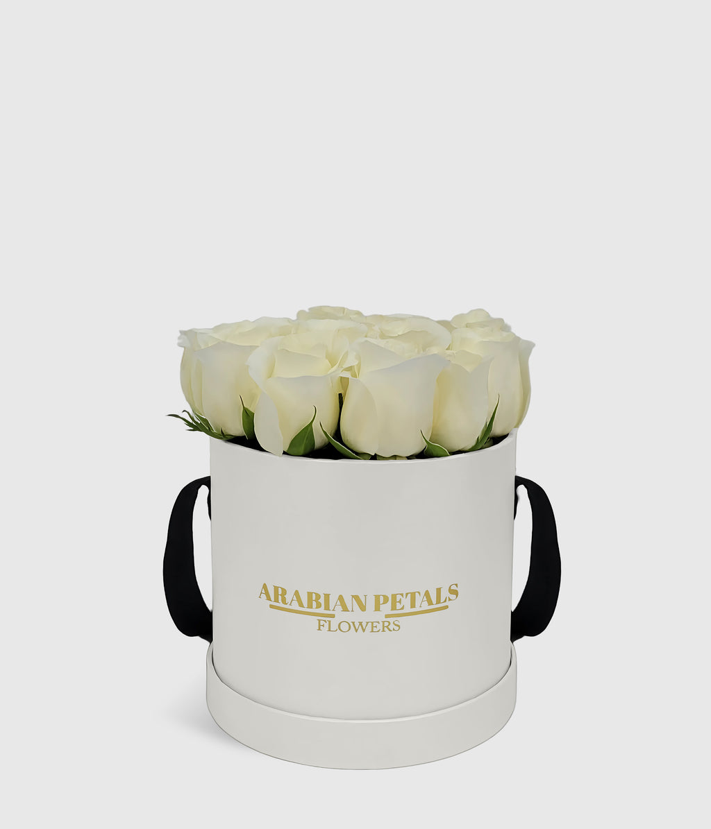 Classic White Roses