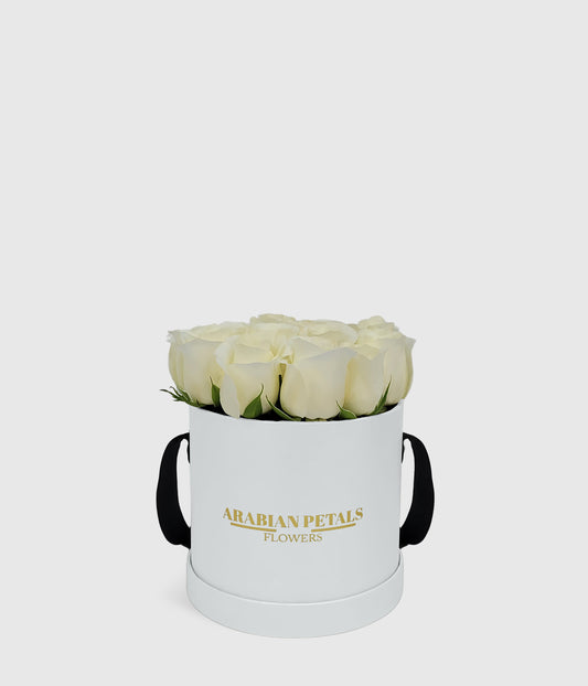 Classic White Roses Small Box
