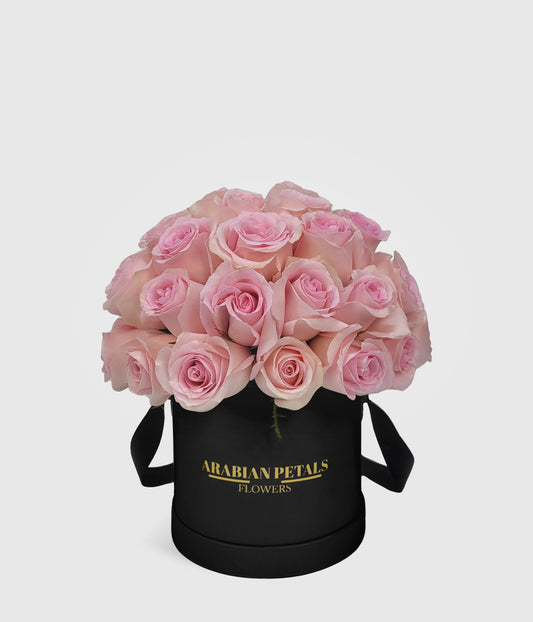 Dome Pink Roses Small Box