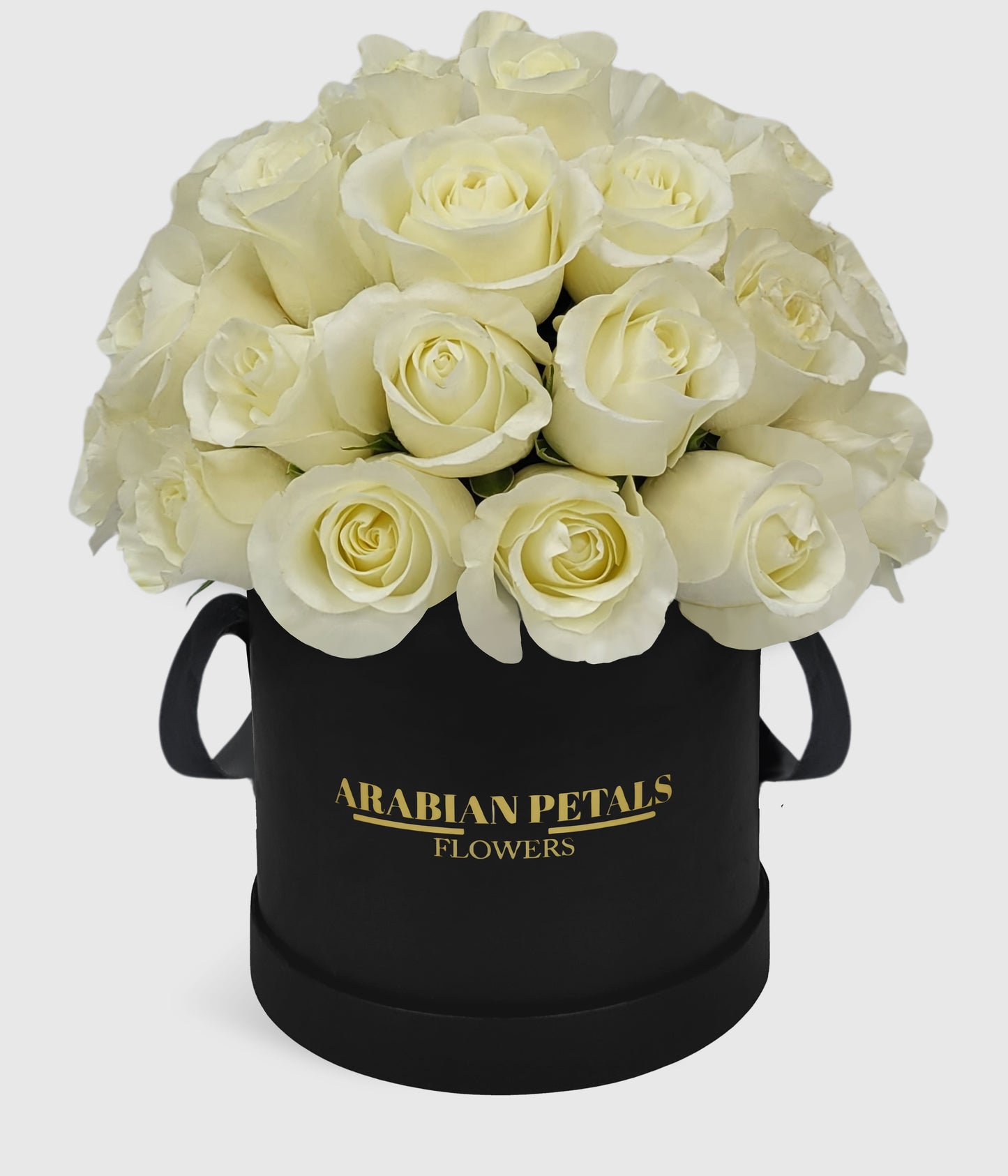 Dome White Roses Large Box