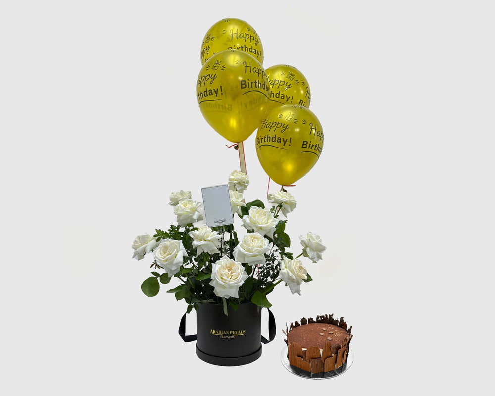 Celestial Treat with Yellow Balloon