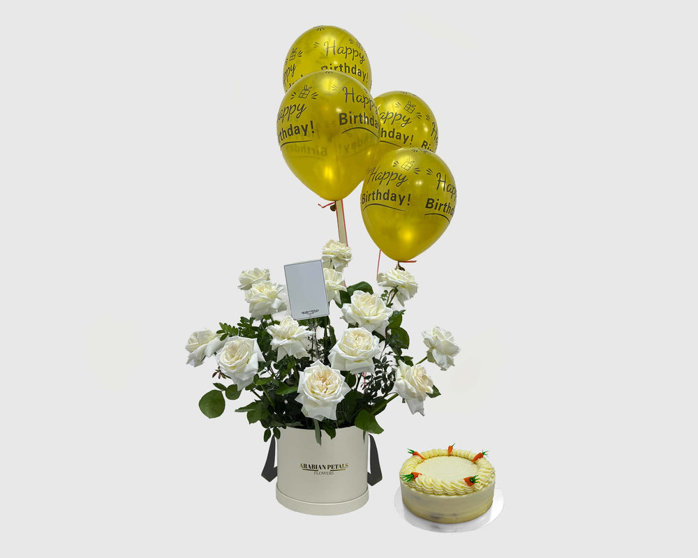 Celestial Treat with Yellow Balloon