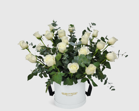 Garden White Rose Medium