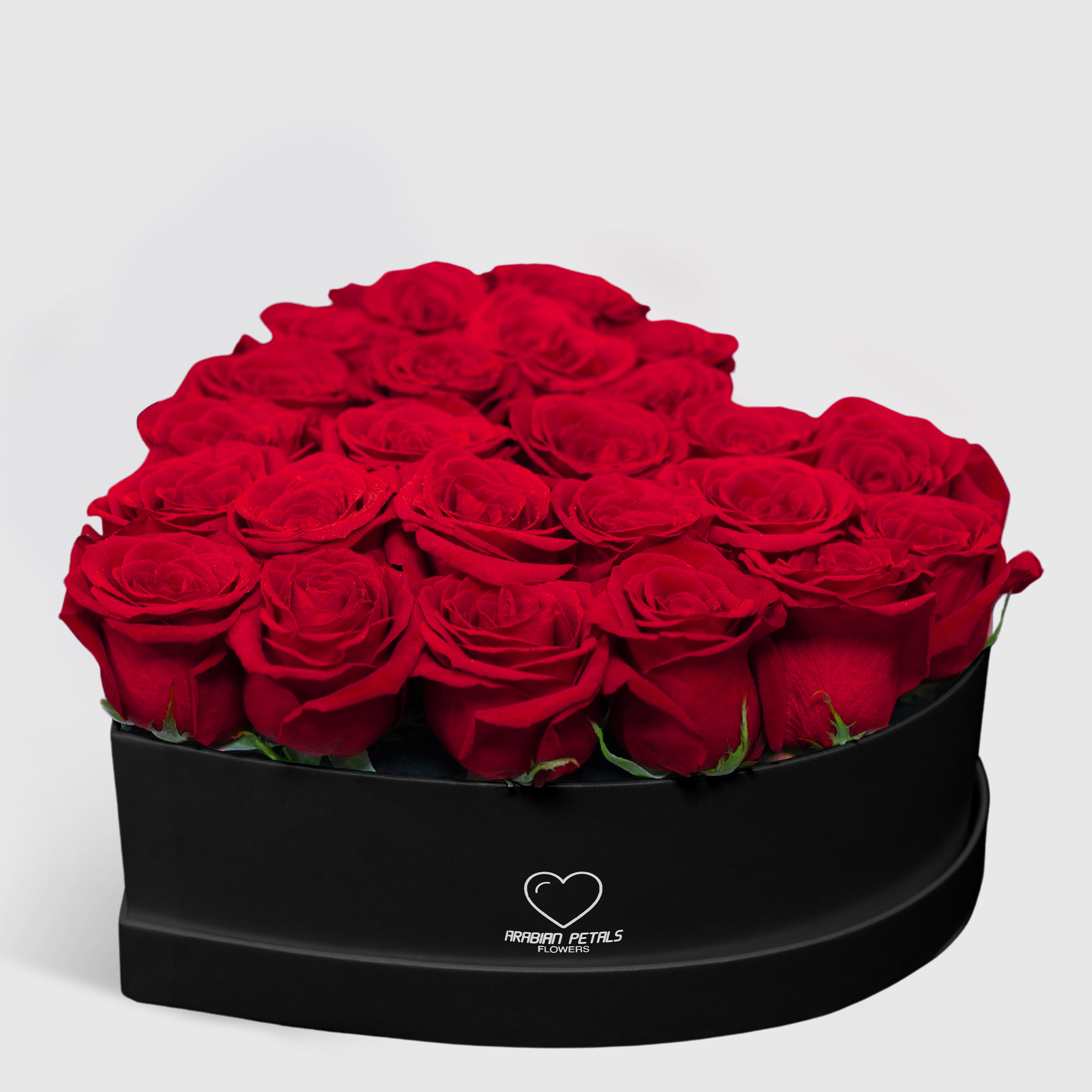 Red Roses Large Heart Box