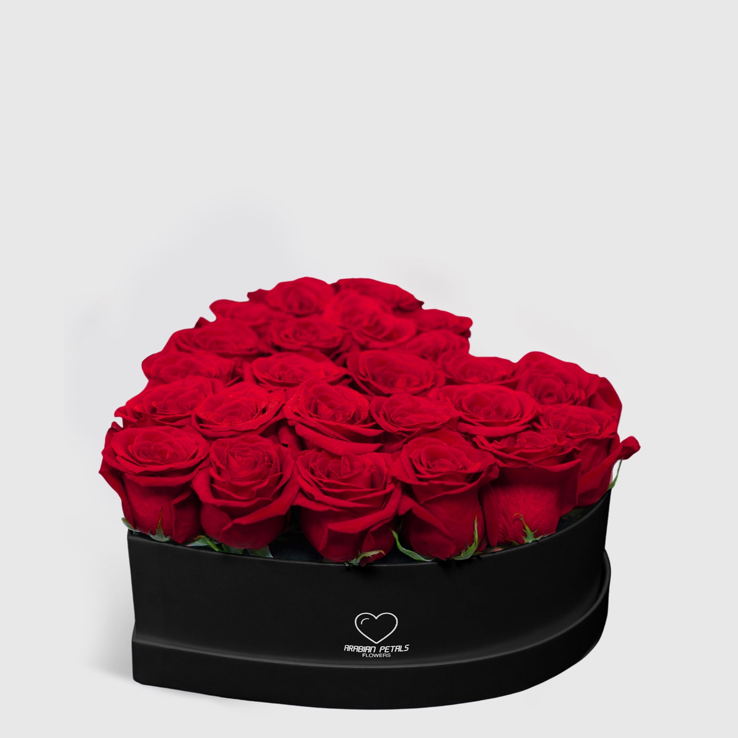 Red Roses Medium Heart Box
