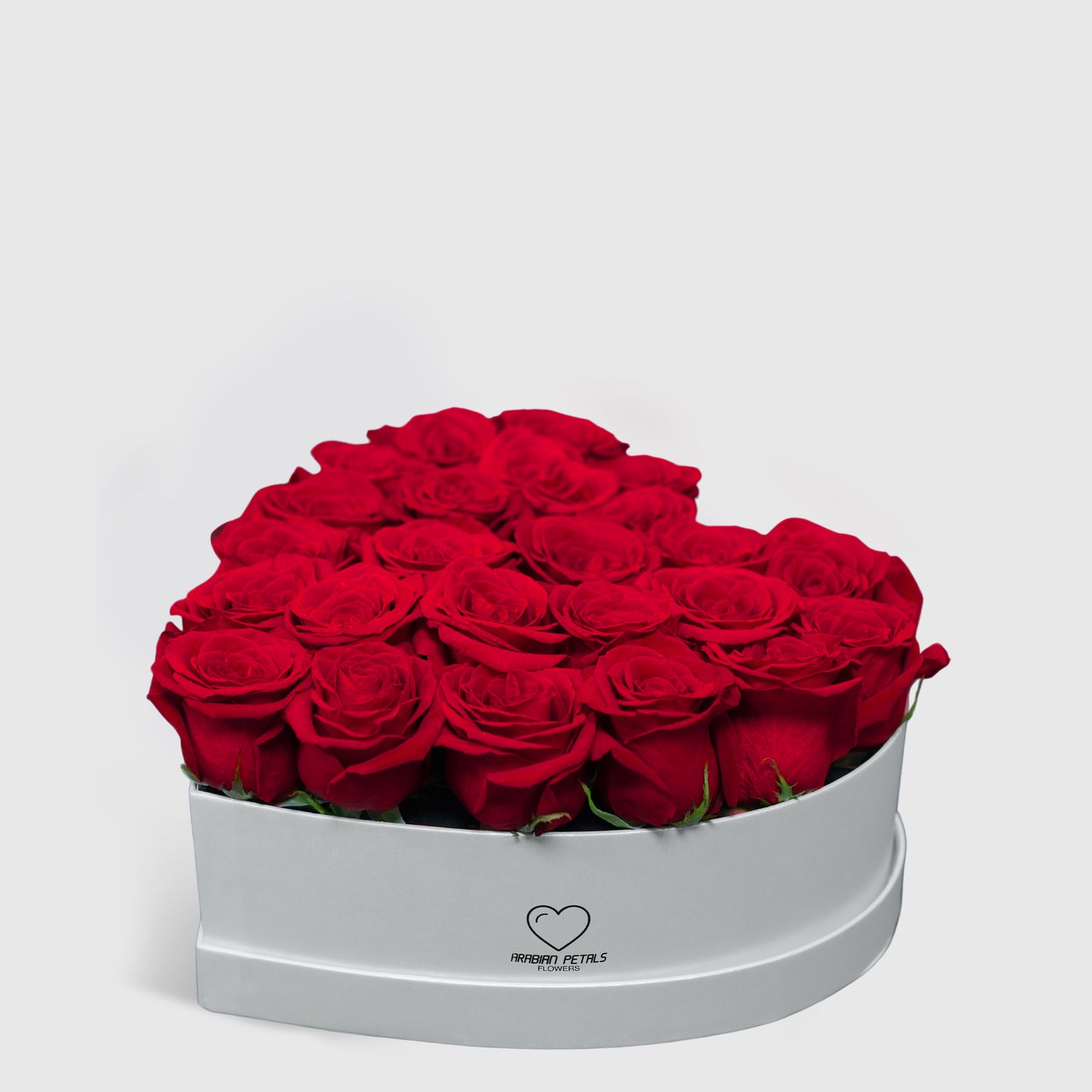 Red Roses Medium Heart Box