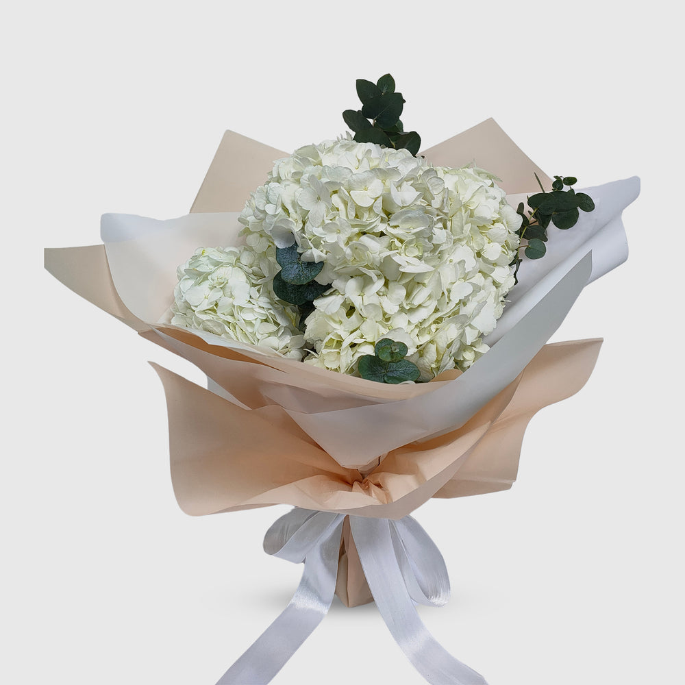 White Hydrangea Garden Bunch