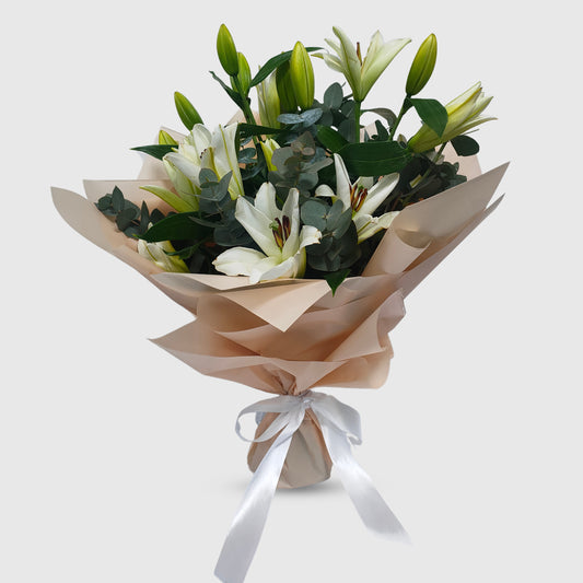 White Lily Garden Bunch